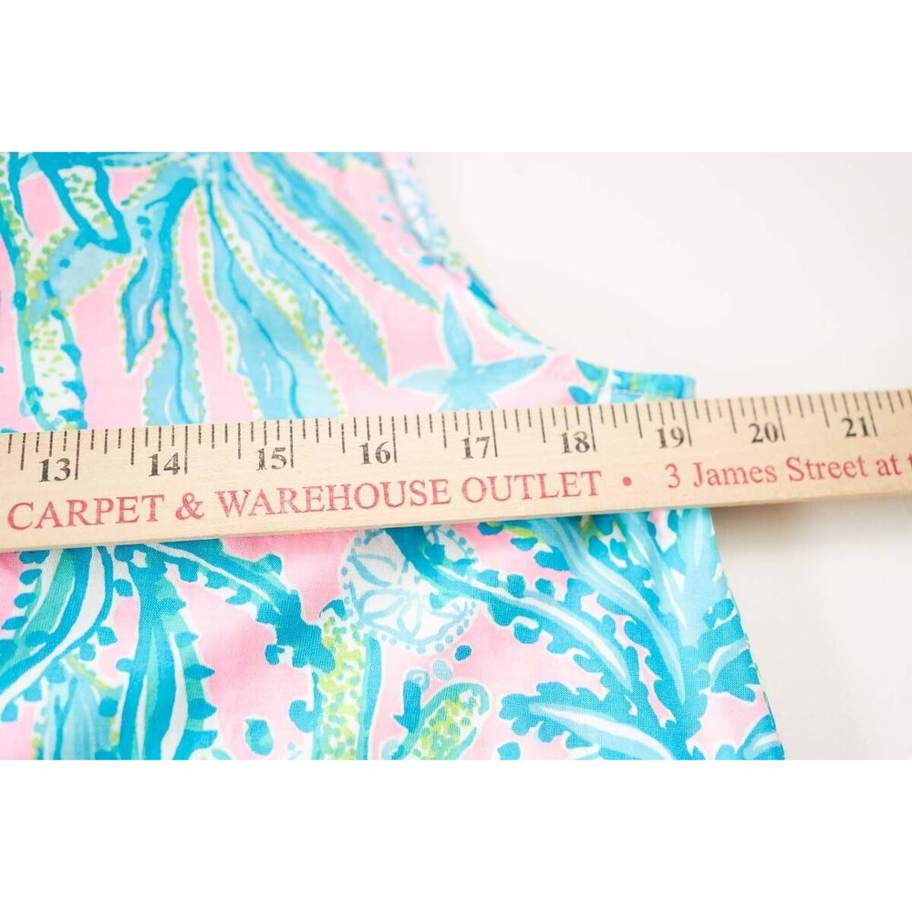 Lilly Pulitzer Kirsten Dress Mandevilla Baby Hip Nautic L resort cruise beach - Picture 6 of 7